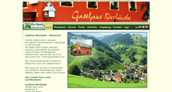 Desktop Screenshot of bierhaeusle-muenstertal.de